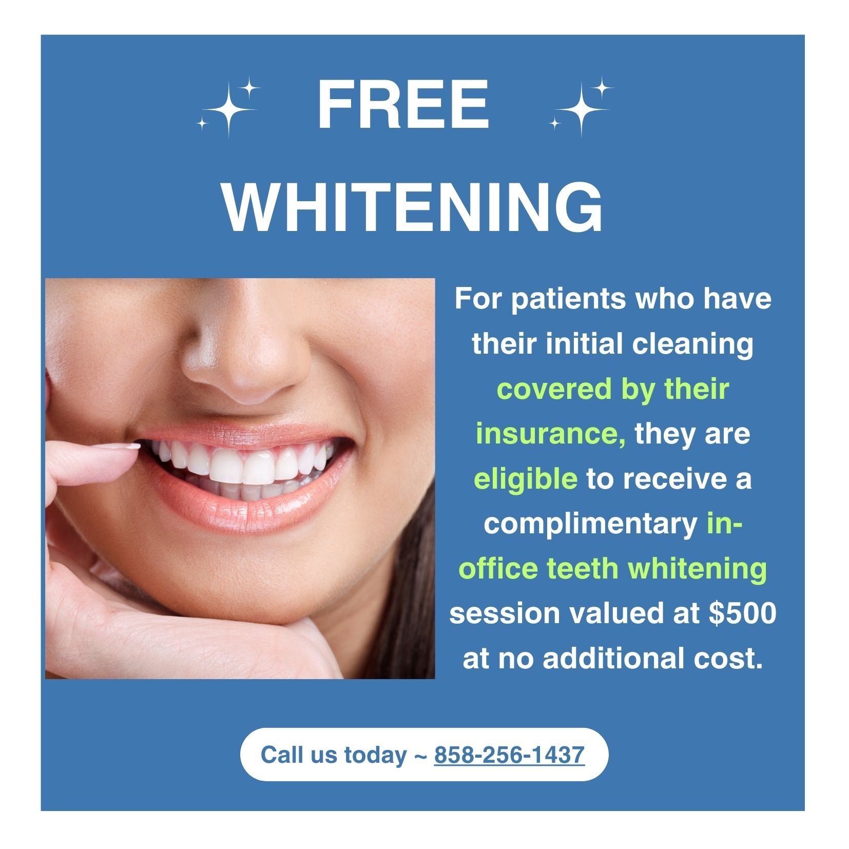 Free whitening